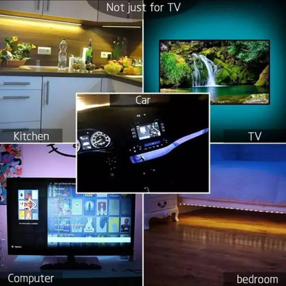 LED RGB TRAKA SA USB KABLOM - 5m